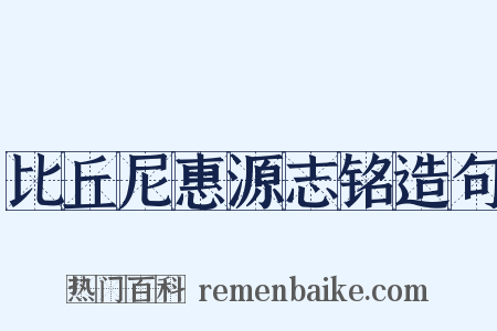 比丘尼惠源志铭造句是什么意思的图片
